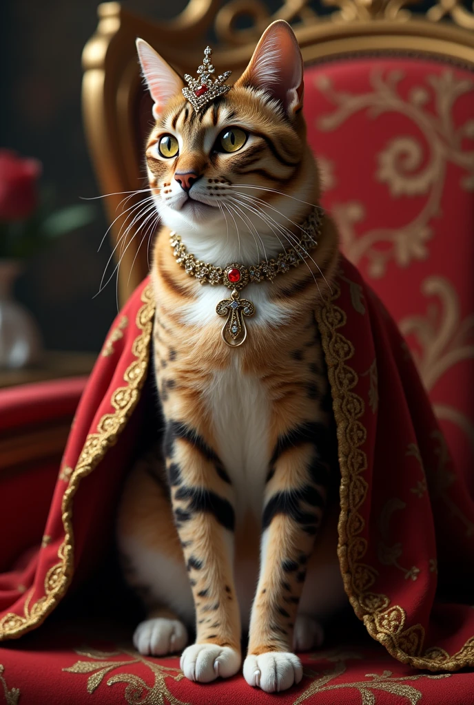 a cat a Queen 