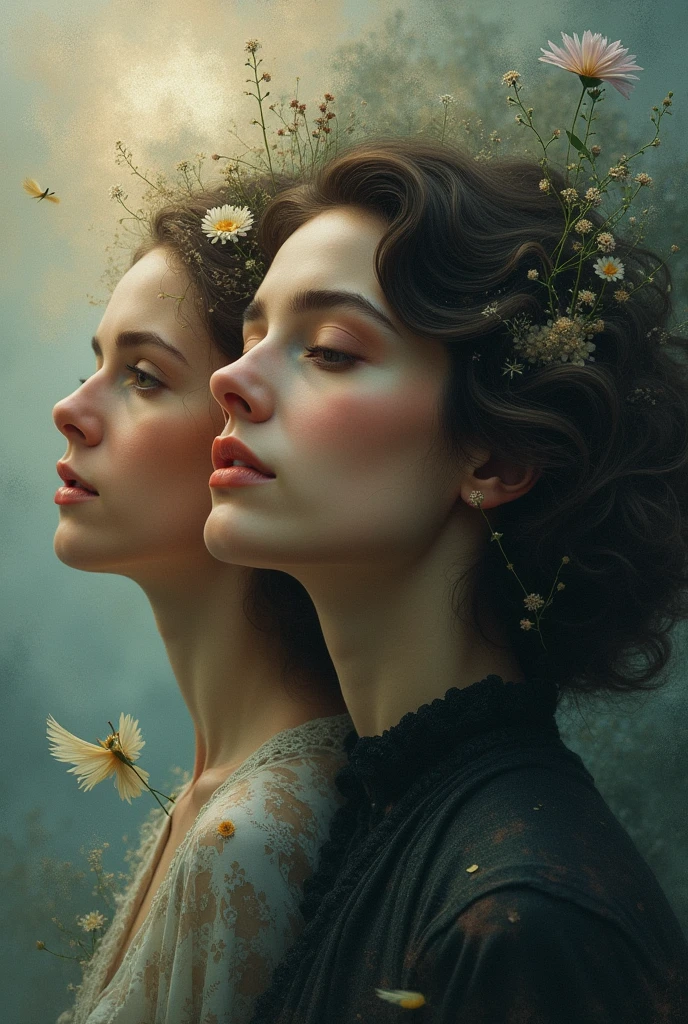 To whom do all the lovers give their souls? A description of the complex emotions of women