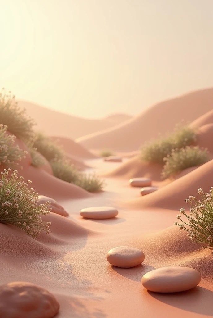 An image background decorated according to the theme "clay soap"