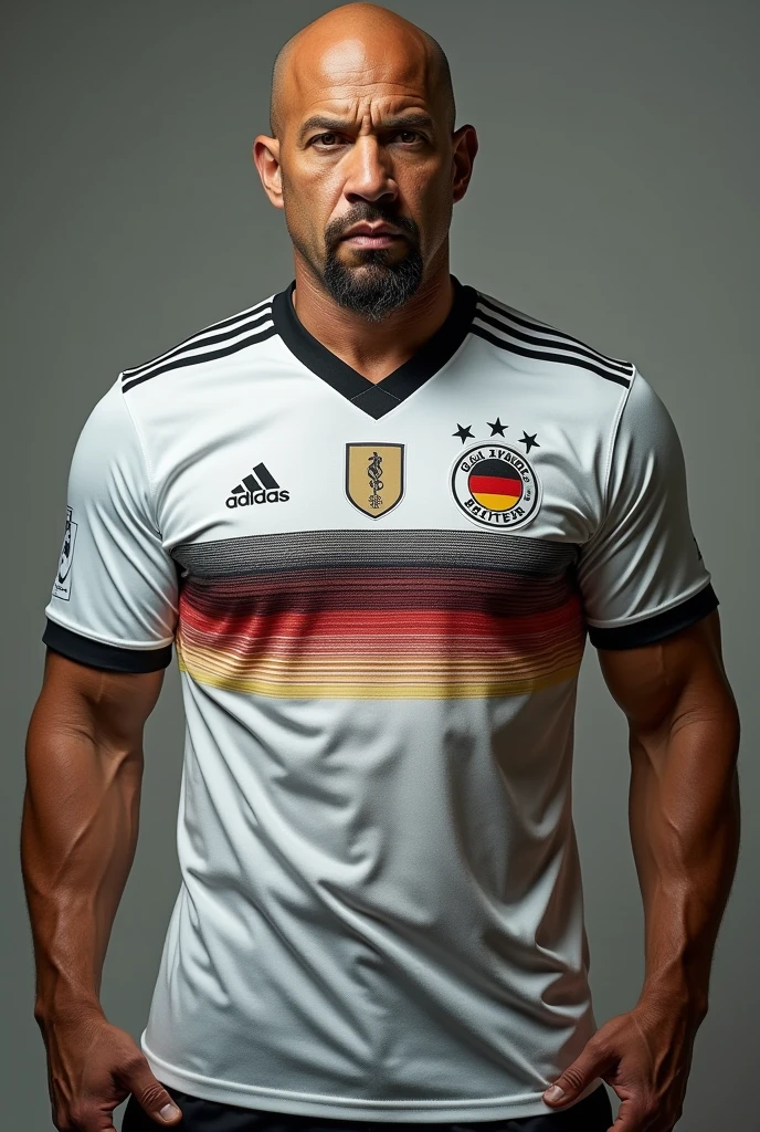 Vin Diesel with the Germany football shirt version 2024