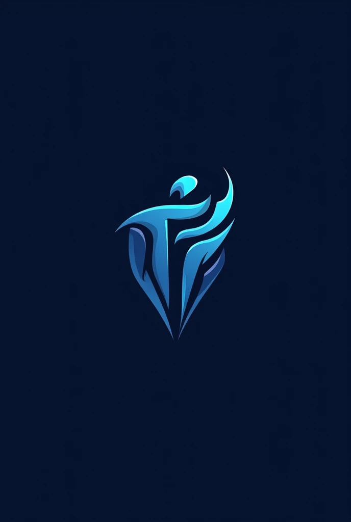 Give me a logo for an Instagram profile called Transform Fitness, dark blue color that refers to the gym, physical exercises and medical science. 