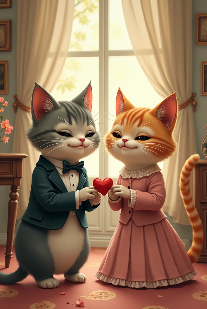 Cat marriage life
