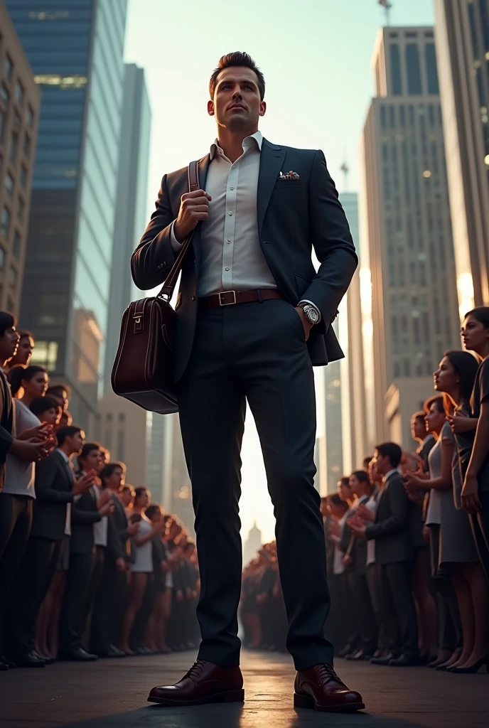 Make a successful person and behind him you have many mediocre people admiring them