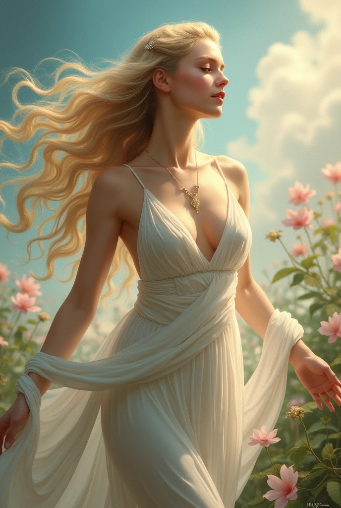 Aphrodite, the goddess of love