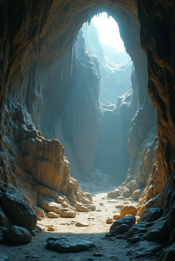 Use cave 3d model art