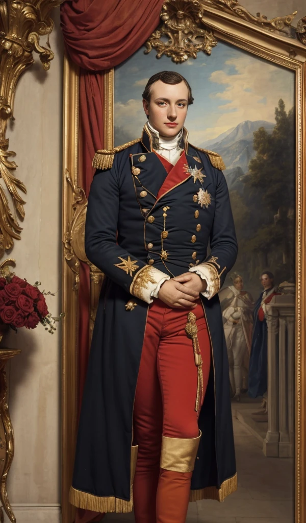 Napoleon in suit