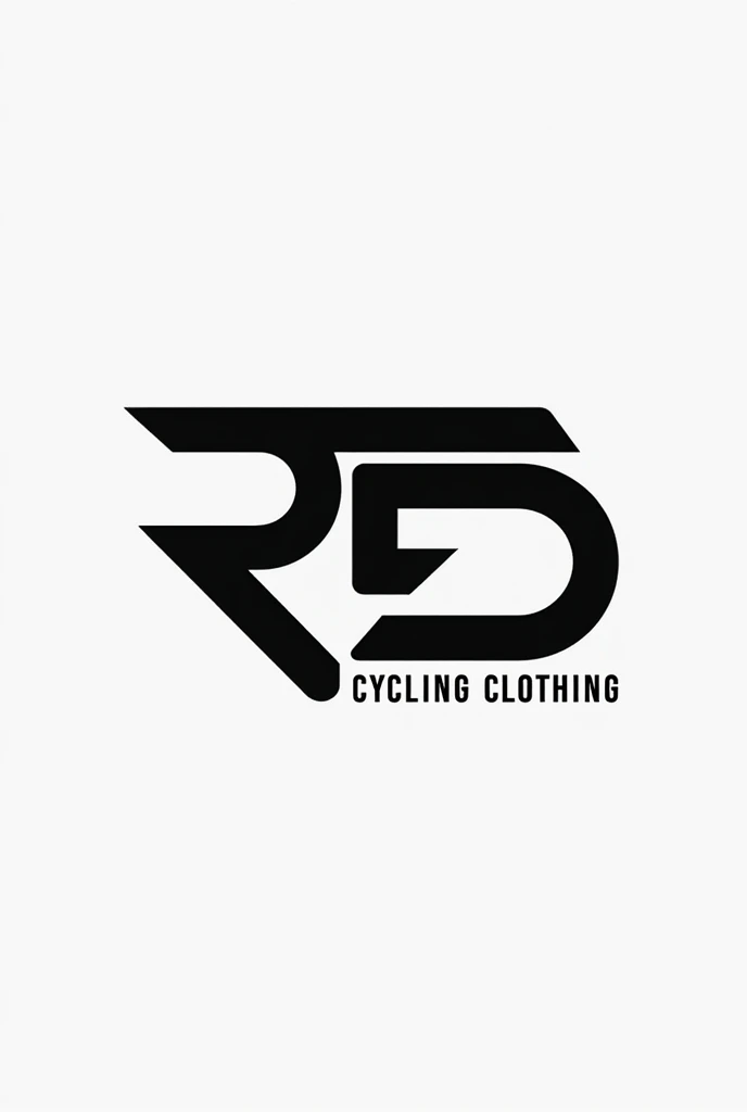 Black and white logo for my Instagram page selling cycling clothing and items called Rd cycling clothing 