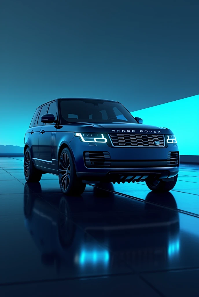 Create a logo ARW with range rover and add vinblus logo 