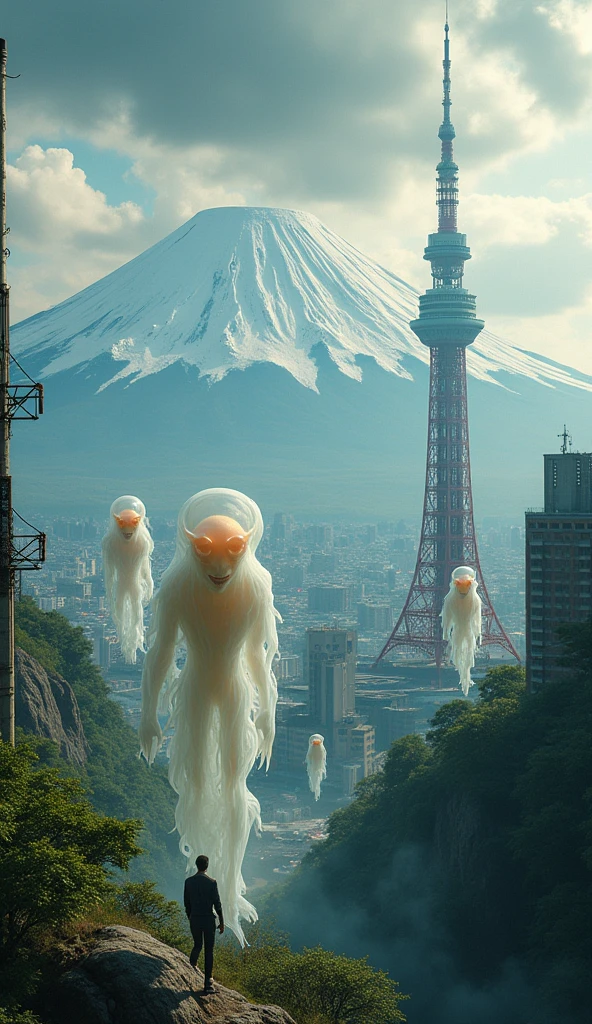 Seiko Unidentified Animals Unidentified Creatures Tokyo Tower Tokyo Skytree. Mt. Fuji Mt. Fuji Jukai