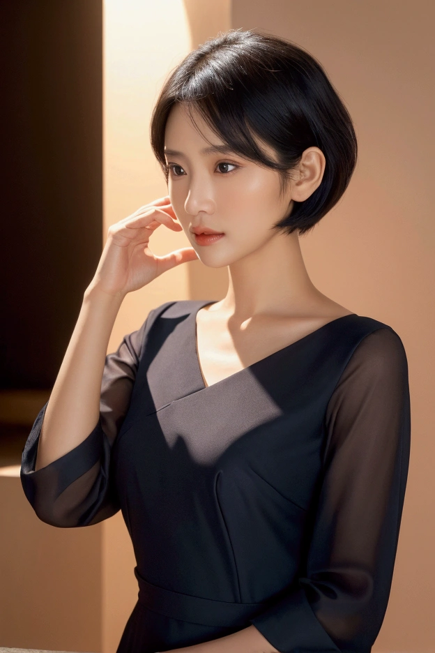 ,,,,,uma de uma mulher ela tem cabelo preto with bangs, Hime black haircut, ulzzang, korean, with short hair with bangs, with short hair, dilraba dilmurat, garota gótica korean cruel, white hime cut hairstyle, hair styled like bangs, with bangs, korean symmetrical face,,,,,,,,,,,,,,,,
-
,,,,,,,,,,,,,,,,,,,,,,Amidst the opulent gala evening at the One State Opera, Alex Sheffield, One'rich cultural heritage and embraces modernity, is resplendent in her long navy blue velvet evening gown embellished with gold thread patterns; as she maintains a majestic and elegant pose while looking into the distance at the ornate ballroom illuminated by chandeliers that cast prismatic light on the attendees of this grand event, her black high heels adding a modern touch to the classic elegance of her outfit.