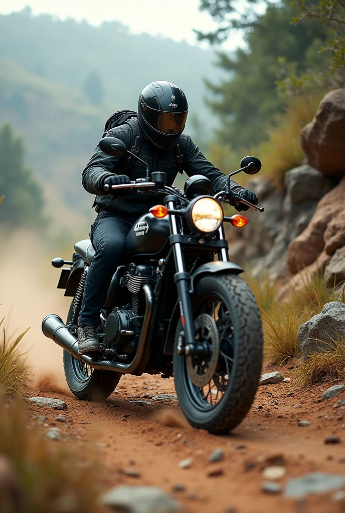 Black yezdi adventure