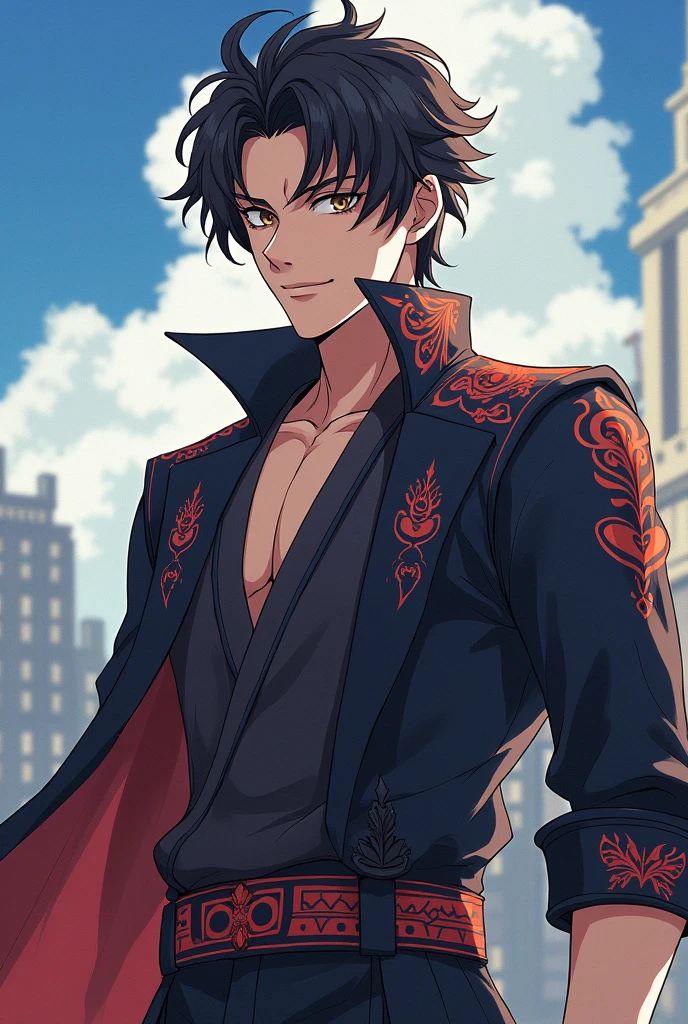 Create a male anime character that doesn&#39;t exist.
