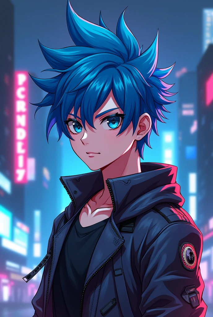 Create another male anime character that doesn't exist.