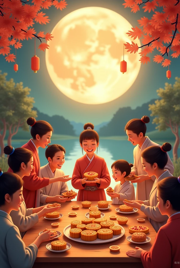 Mooncakes for the Moon Festival