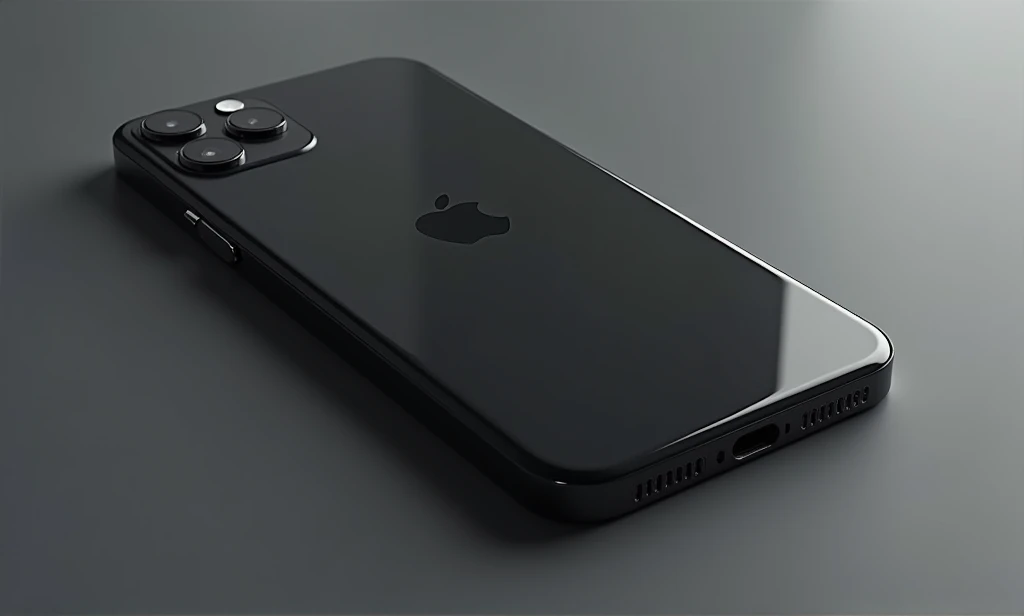 black iphone