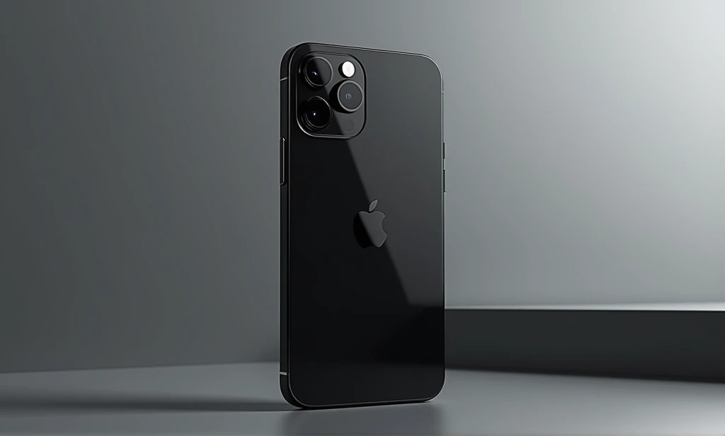 black iphone