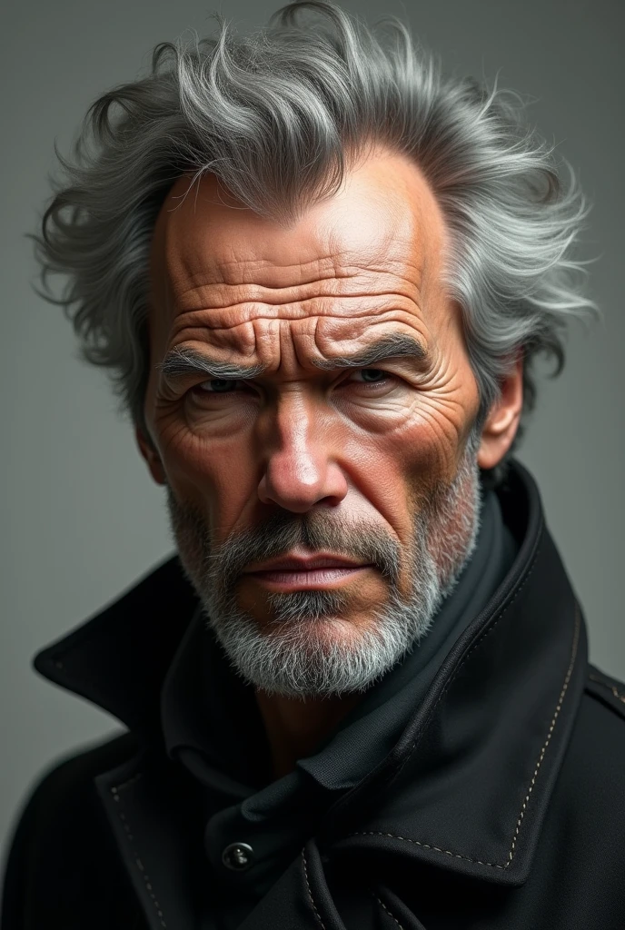 Clint Eastwood as a German about 60 years old