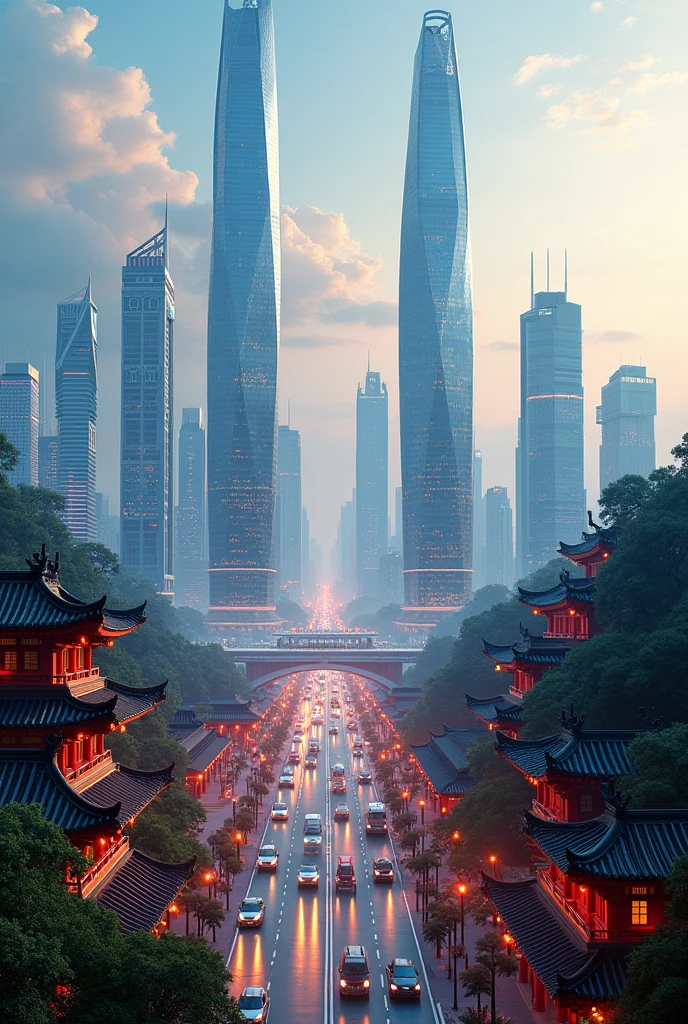 Magnificent pictures of modern Chinese cities