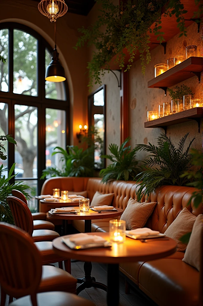 Can you make my restaurant that it look more cozy and pls removed word jazz and picture of towels pls i just want vibe like Paris France and sounds of jazz pls!?