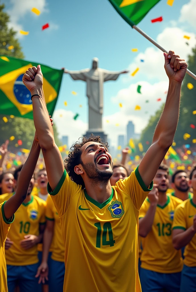Brazil was the world cup champion
