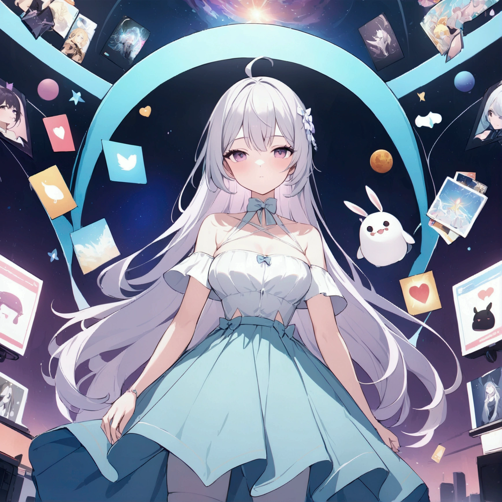 CryptoCommunity、AI Art、beautiful、universe、Metaverse、cool、Nft 、game、music、trend、Telegram sign