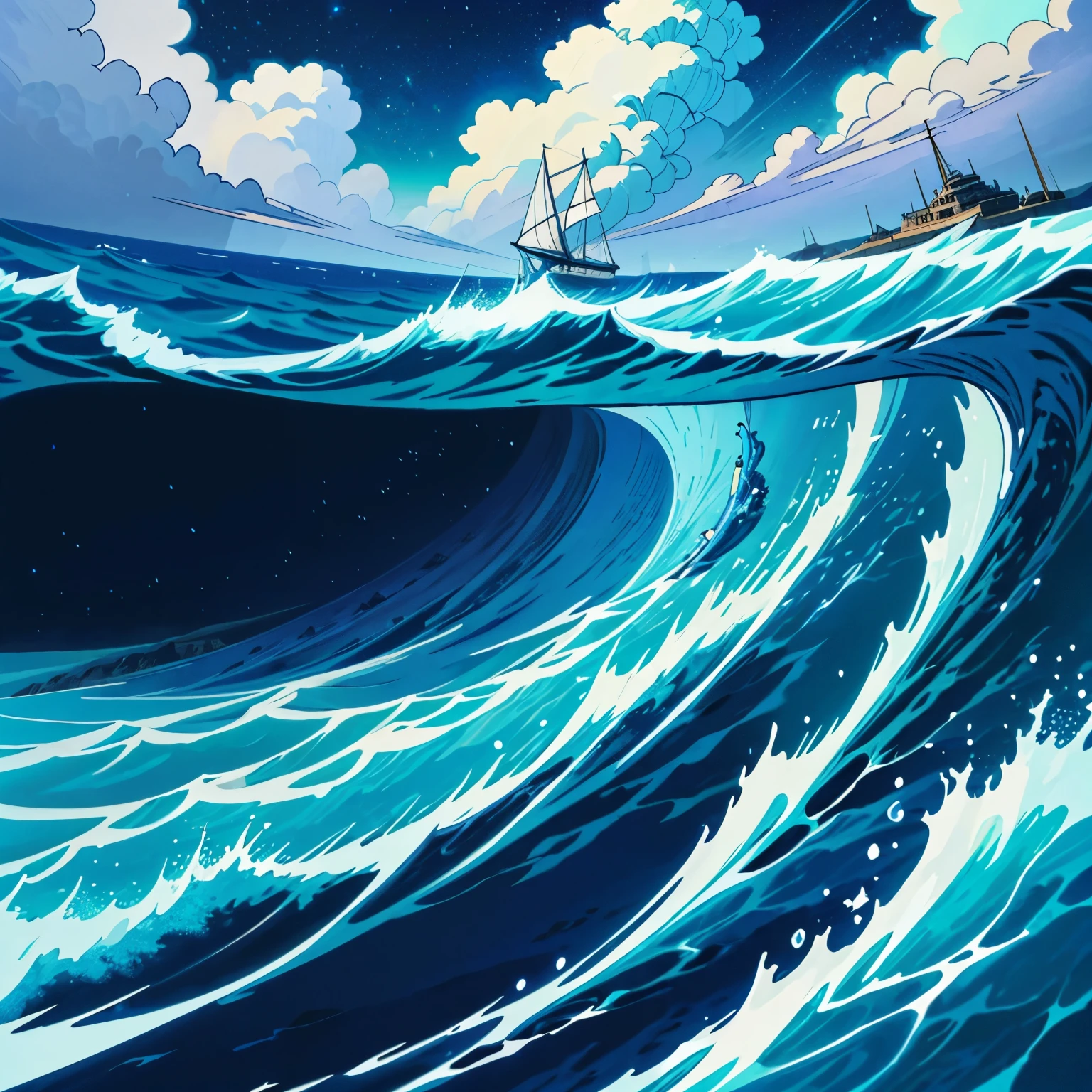 (best qualityer: 0.8), (best qualityer: 0.8), immensity of the sea