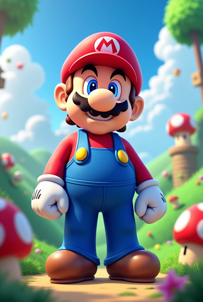 Generate a mario image