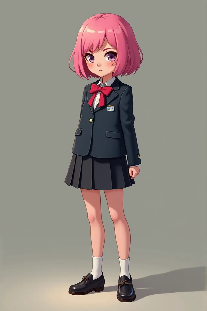Anya forger on a school uniform