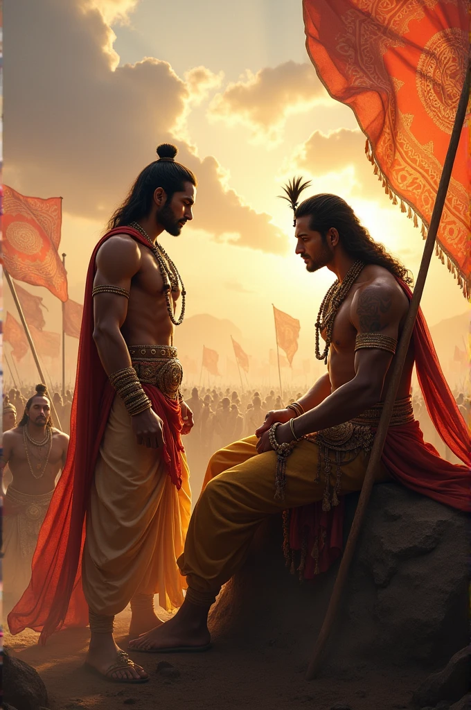 Mahabharat Arjun and Krishna
