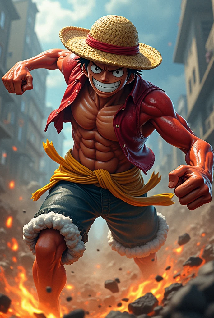 Luffy gear 4