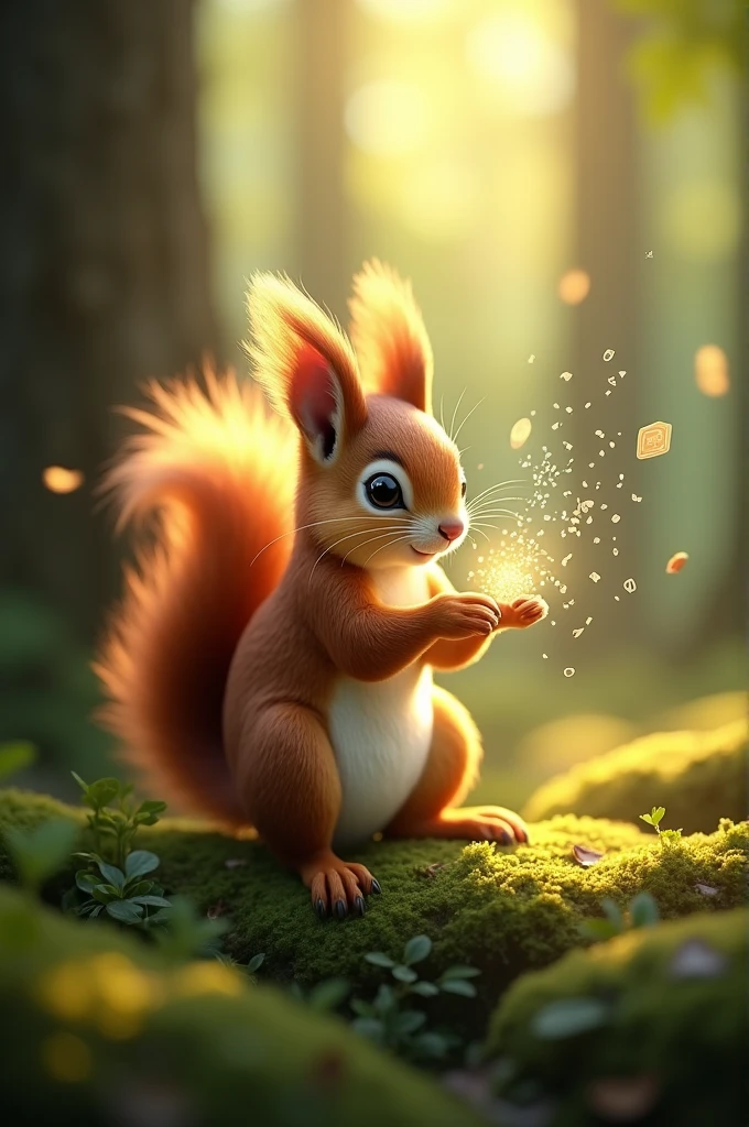 Squirrel with Ton crypto