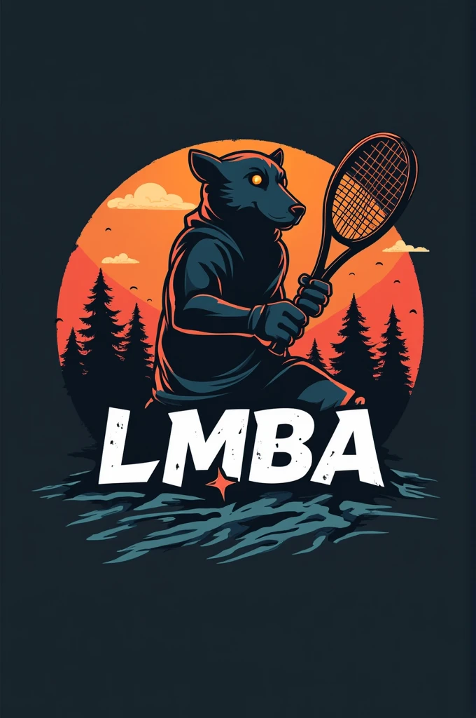 Logo for a sporting goods store called LMBA 