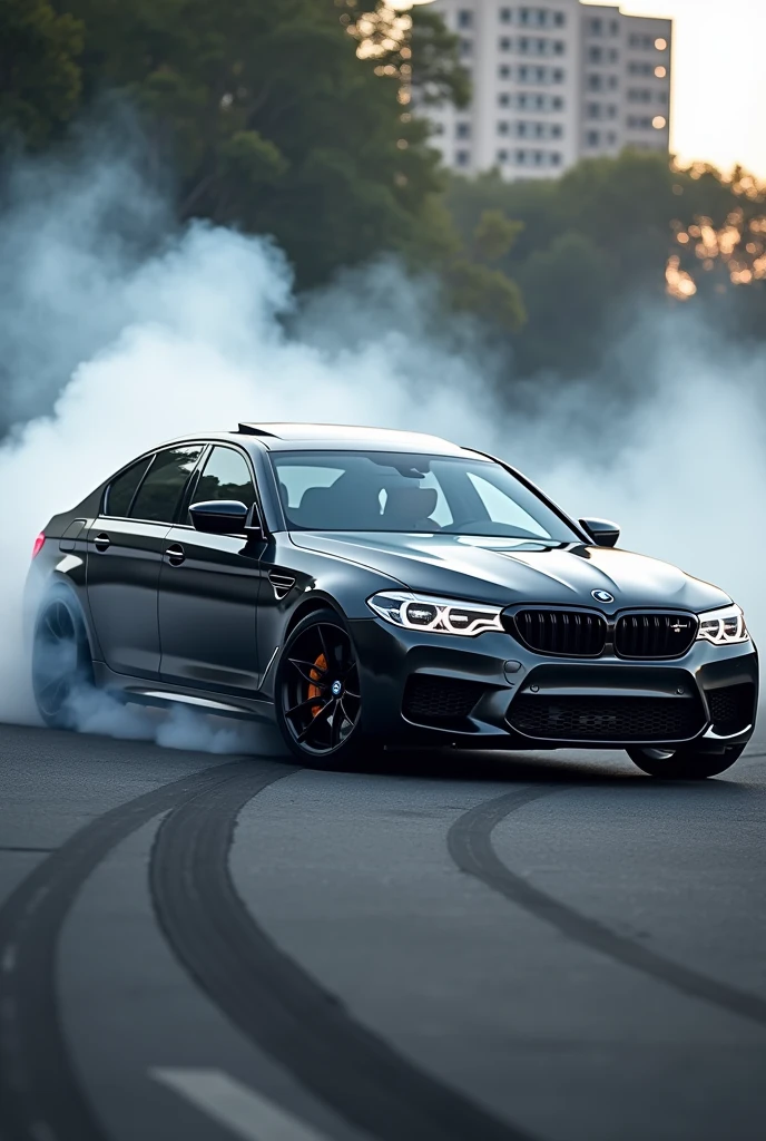 bmw m5's drifting photo
