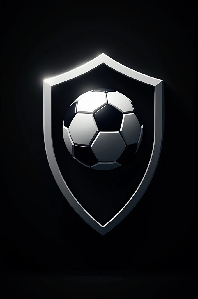Create a modern football shield