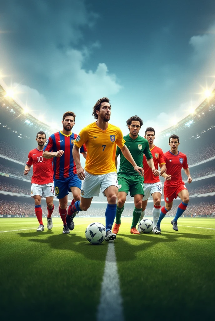Give me a leonel messi and cristiano ronaldov the whole football legends like kaka zidane ronaldhino
Pele maradona and all other football legends