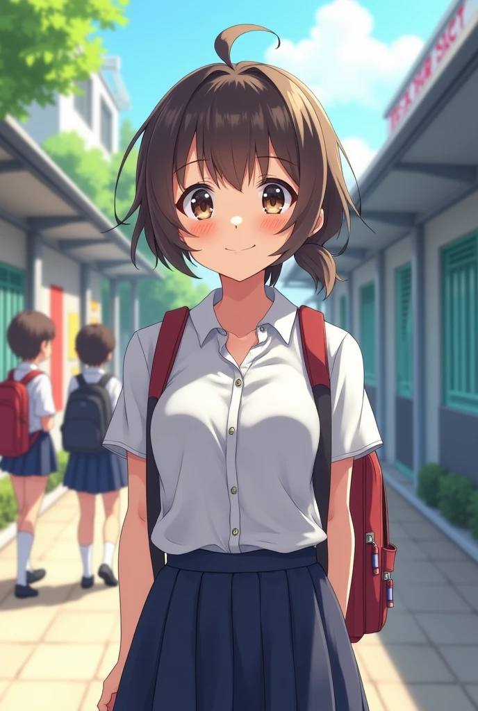 Female junior high school student
