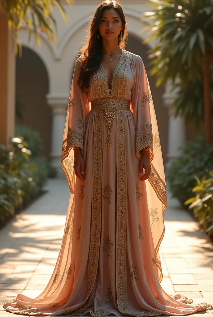 Create image of kaftan abaya