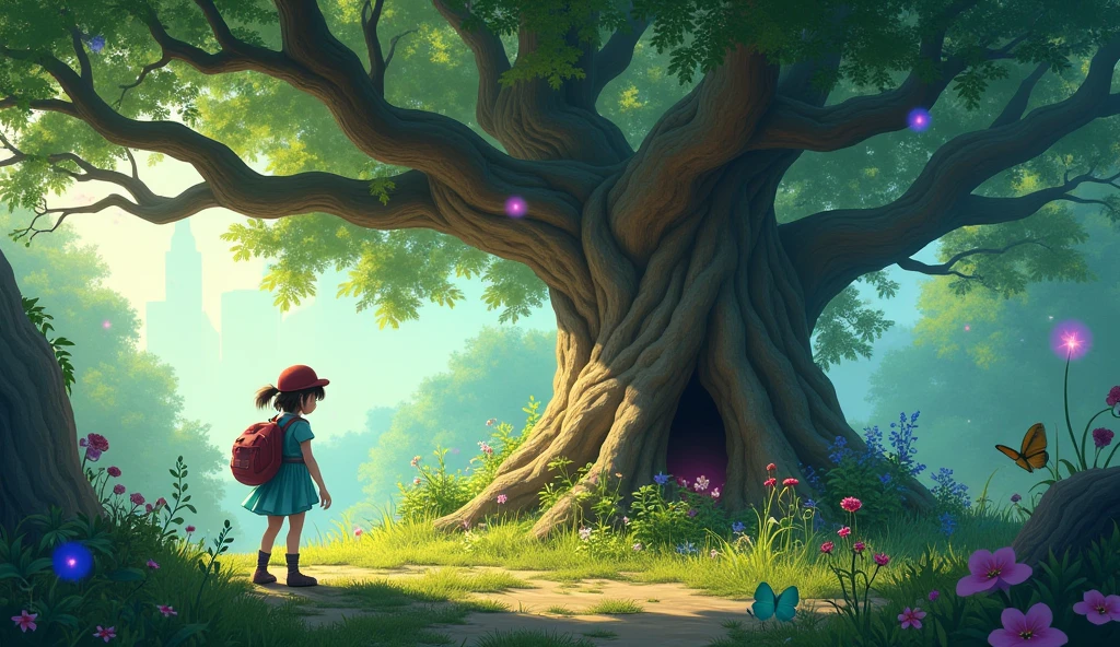 Magical Tree in girl Adventure