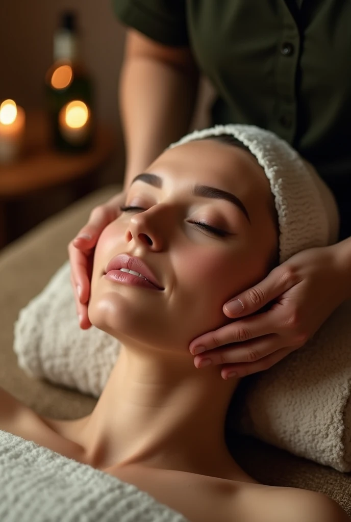 1.Facial Massage: Facial oils for every skin type, which relax the muscles of the face, improves circulation in the area, Reduces expression lines and relieves tension: