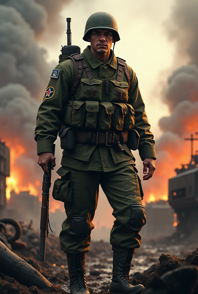 Made a YouTube game cover called ForemostandtheTV with a World War II theme.