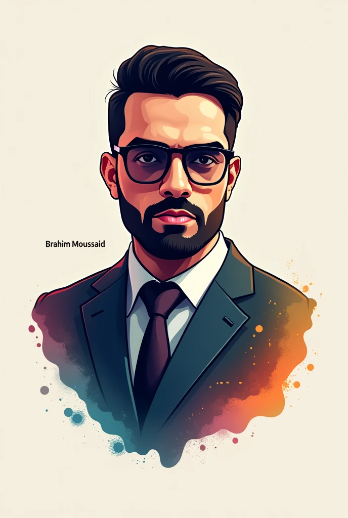 Beautiful logo design for Brahim Moussaid