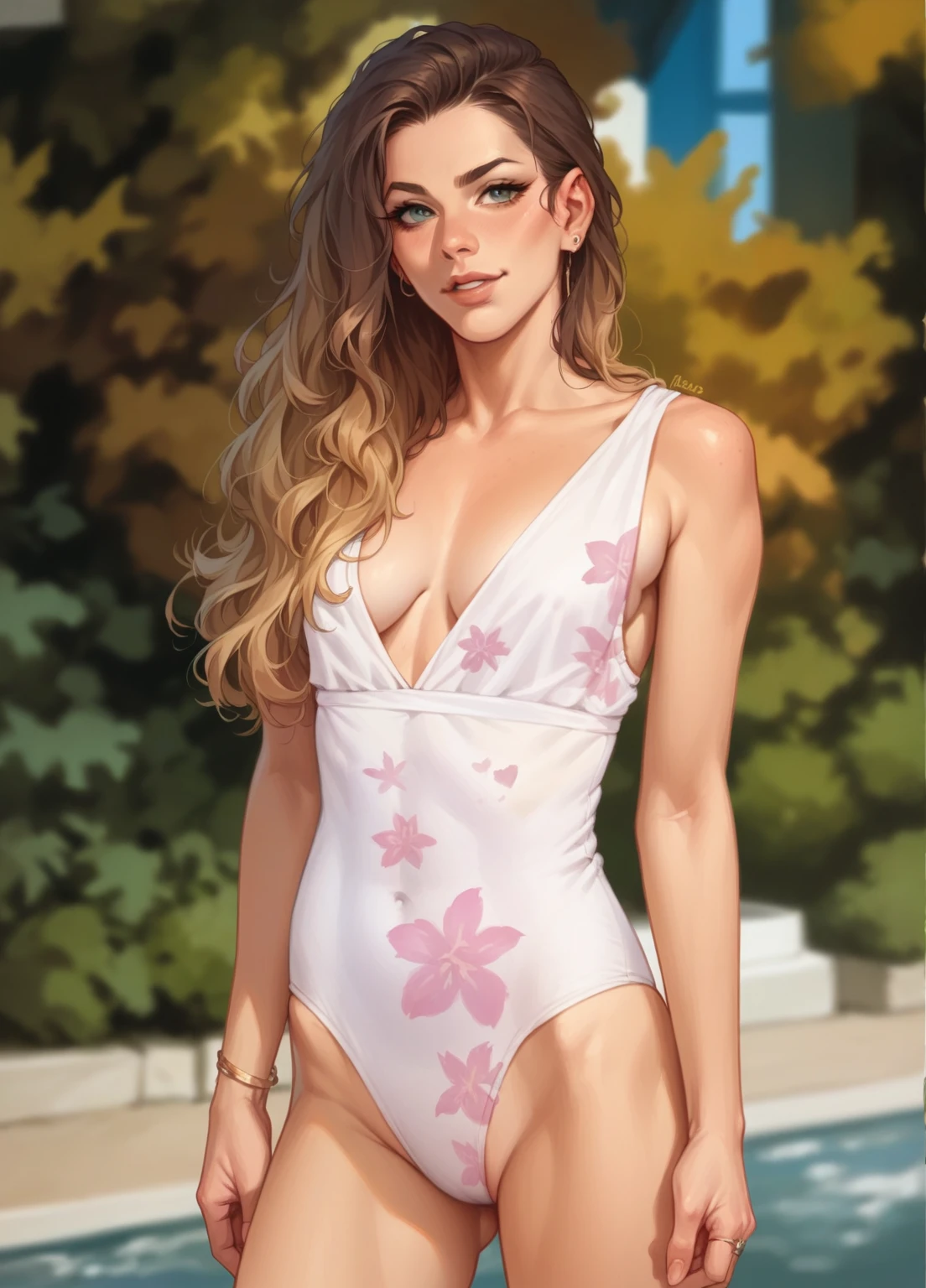 A sexy woman
