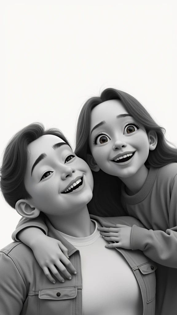hugging