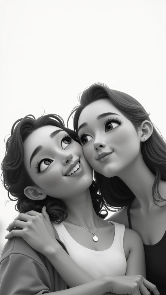 hugging