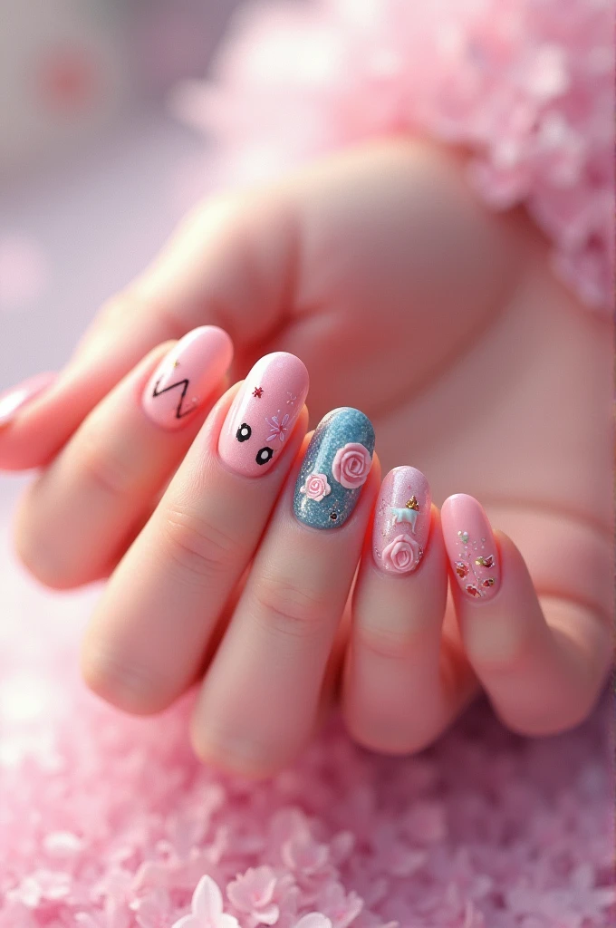 anime nails