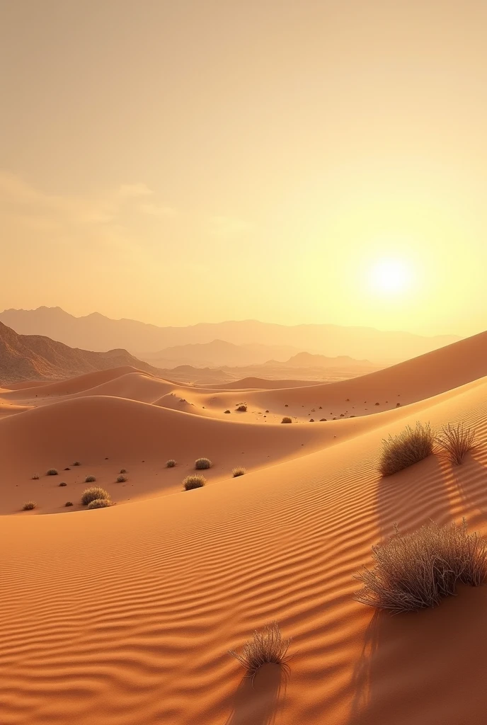 A beautiful desert