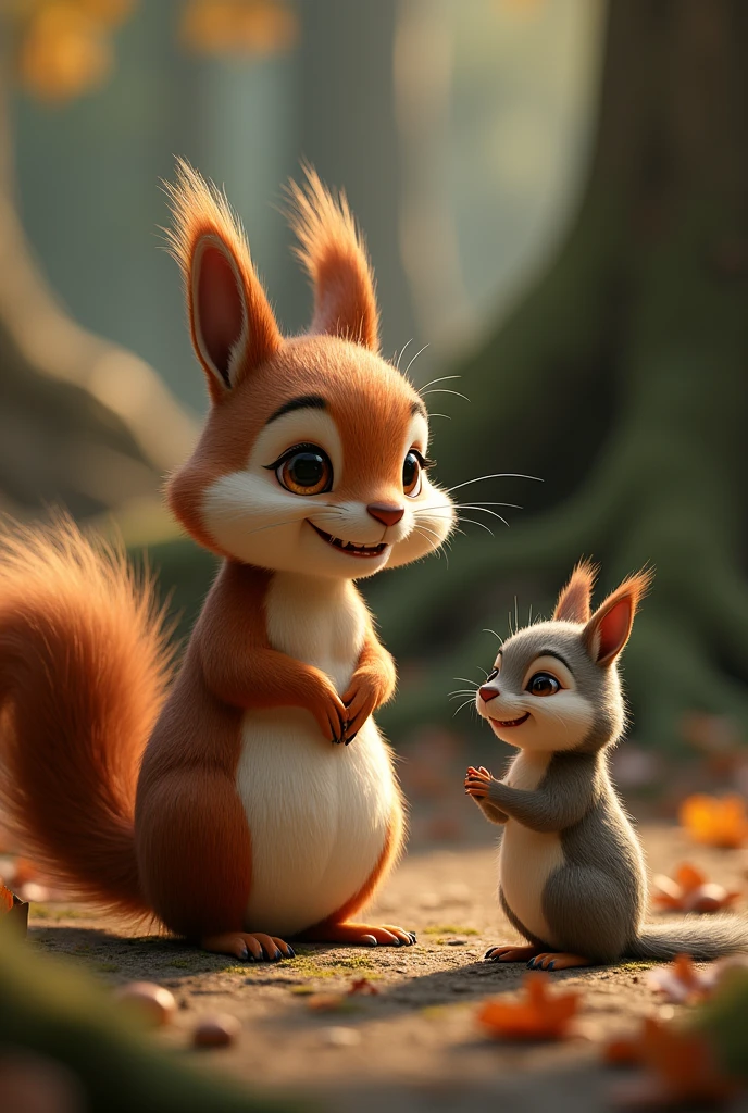 Andy, you were right," squirrel said, ashamed. "I didn’t prepare for the winter, and now I’m cold and hungry. Can you help me?"