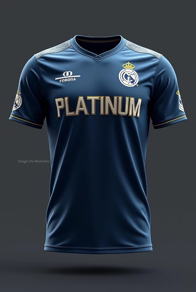 Jersey for a team named "Platinum" with cool prints