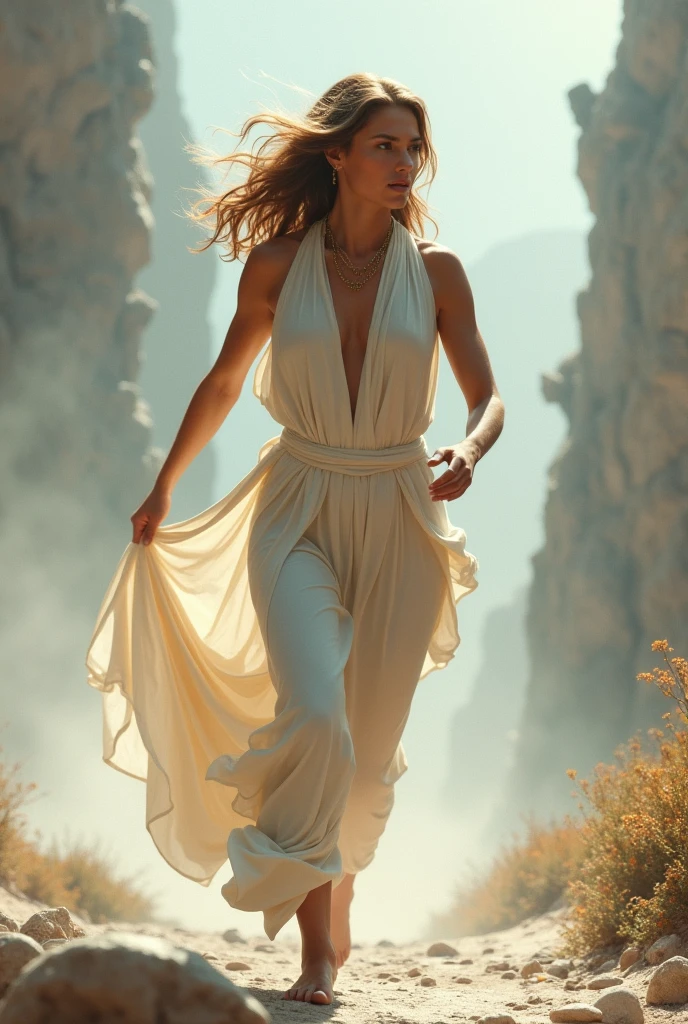 , Aphrodite came running,