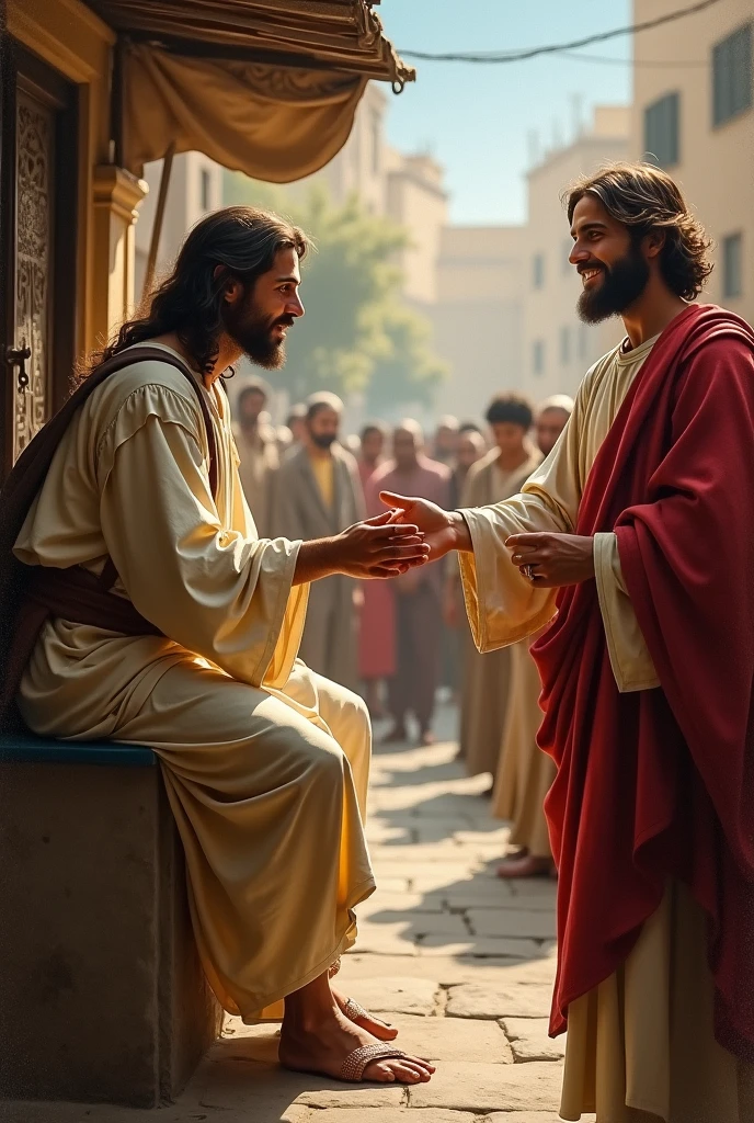 Jesus calling mathew